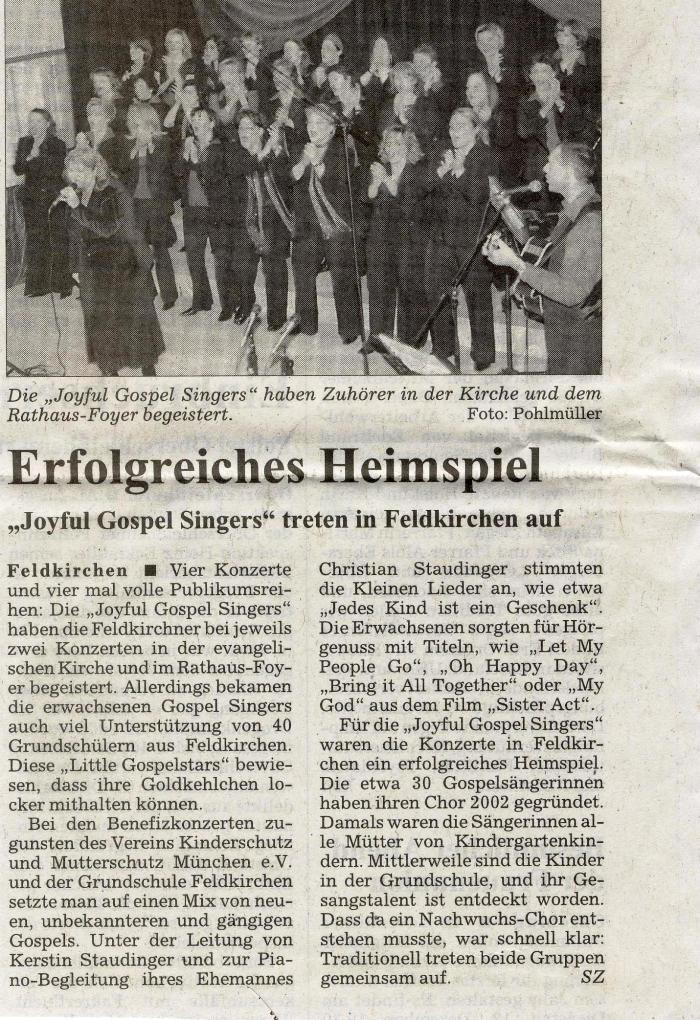 Süddeutsche Zeitung 2006
